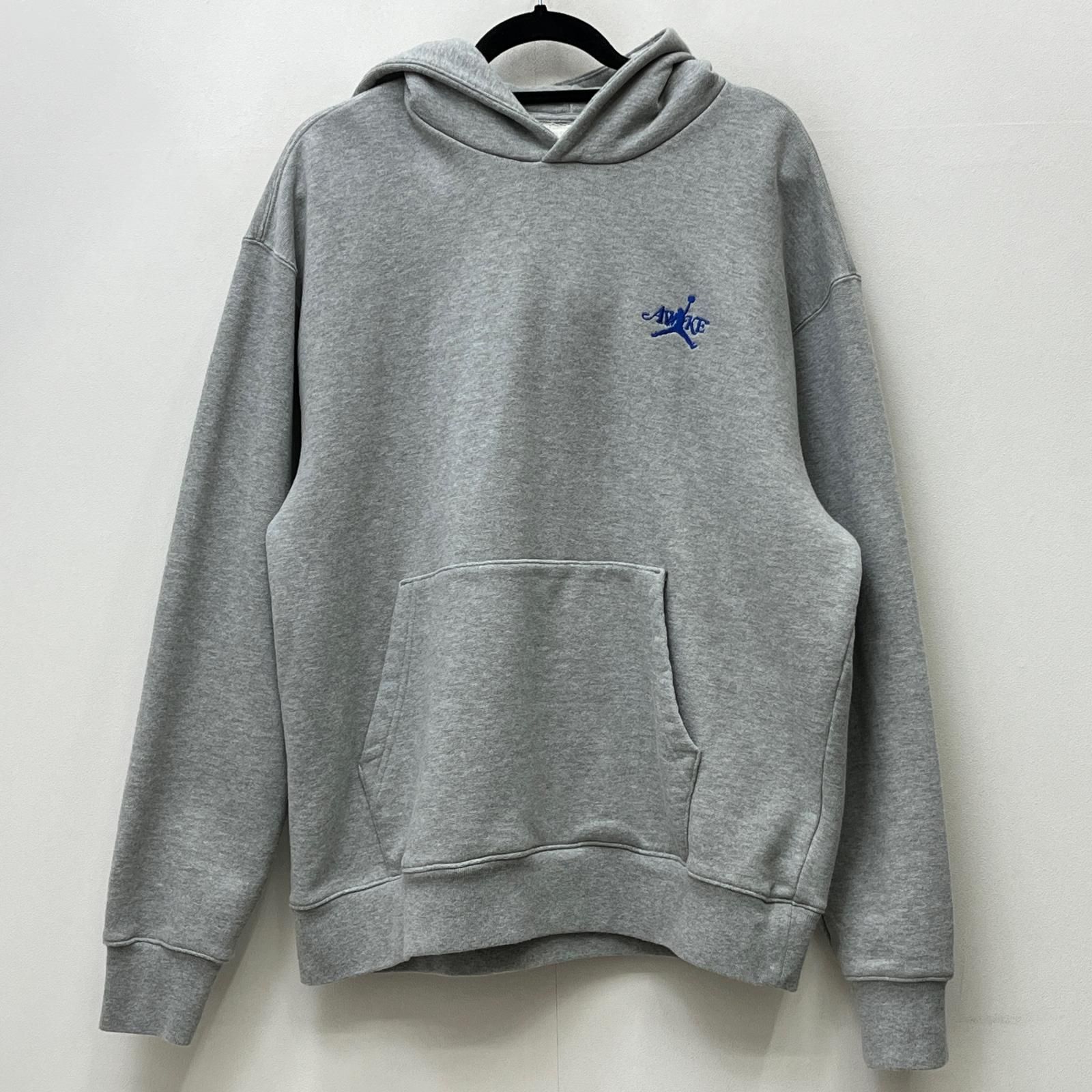 加古川店 AWAKE | アウェイク パーカー ×JORDAN Embroidered Hoodie FQ5443-091 グレー サイズ L 103