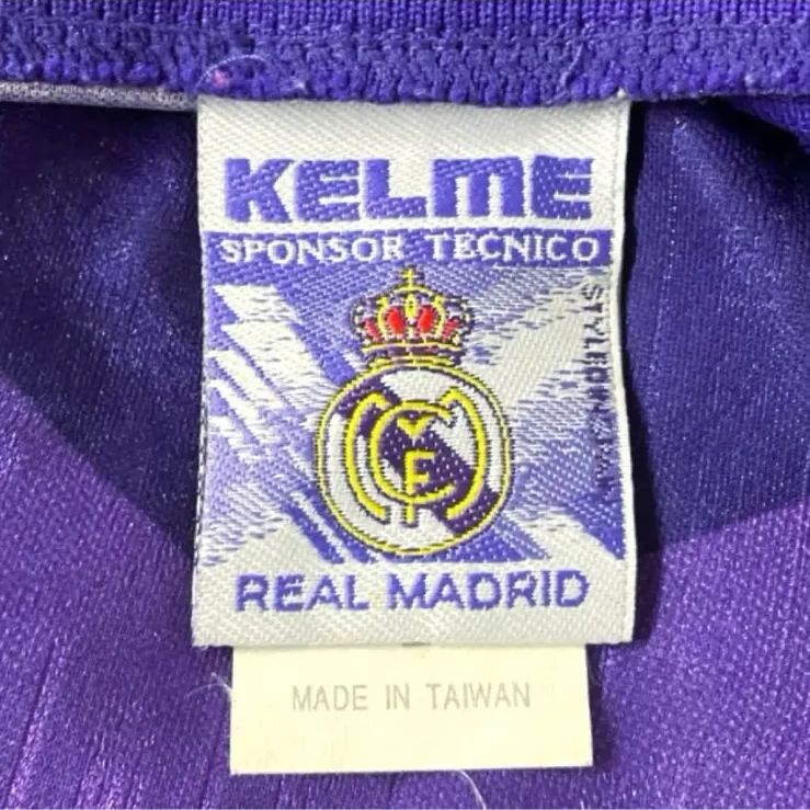 90s KELME ケルメ レアル・マドリード サッカー ユニフォーム 節約 L