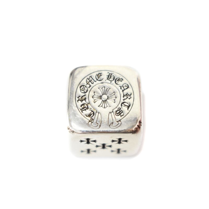 クロムハーツ 【ダイス】 CHROME HEARTS クロムハーツ サイコロ ダイス シルバー