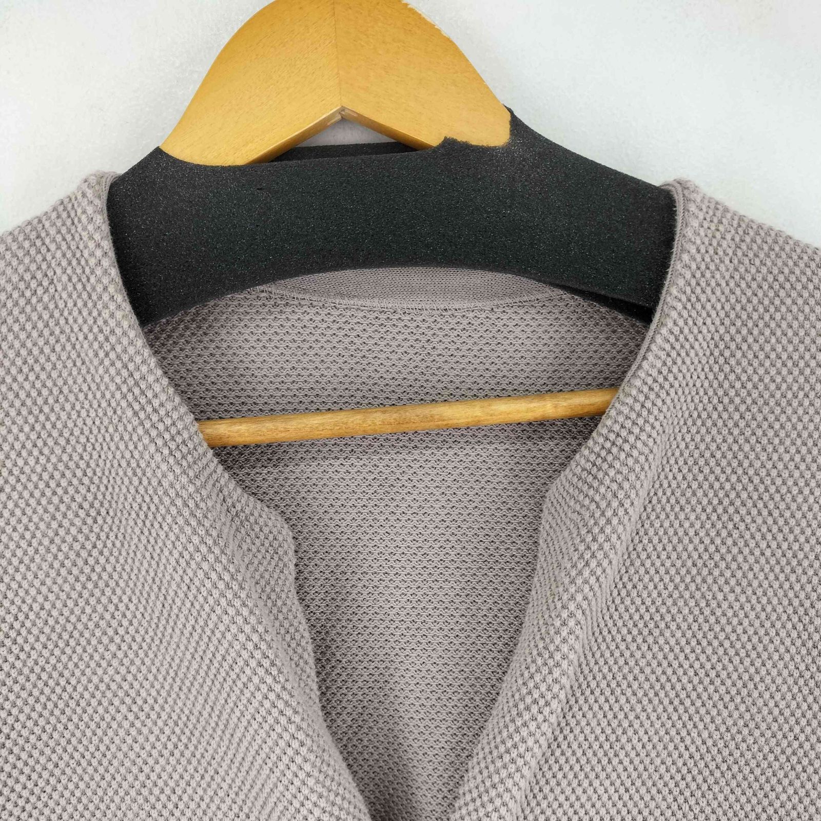 クレプスキュール crepuscule 18AW Moss Stitch Cardigan 鹿の子