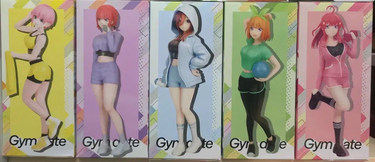 5等分の 新婦 ジムデート フィギュア 5 種 セット
