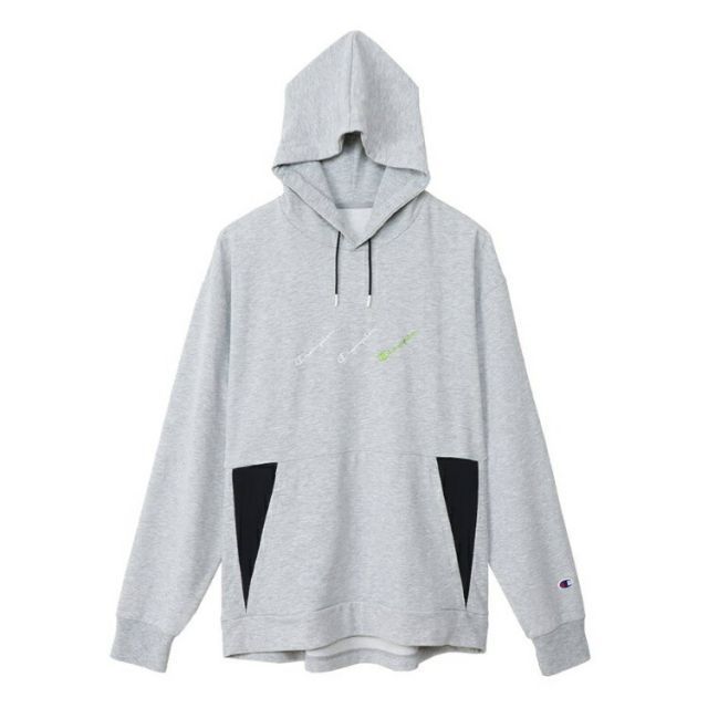 HANES ヘインズ HOODED SWEATSHIR オックスフォードグレー Mサイズ C3-XS102 70 | スポーツ 服 衣類 衣料品 トップス パーカー プルオーバー スウェット スウェットシャツ 機能 ラバープリント ストレッ