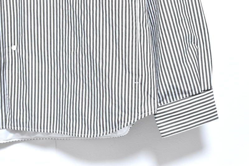 ○★新品 未使用 nanamica インサレーションストライプ シャツジャケット 新品 nanamica ナナミカ 直営店限定 インサレーション