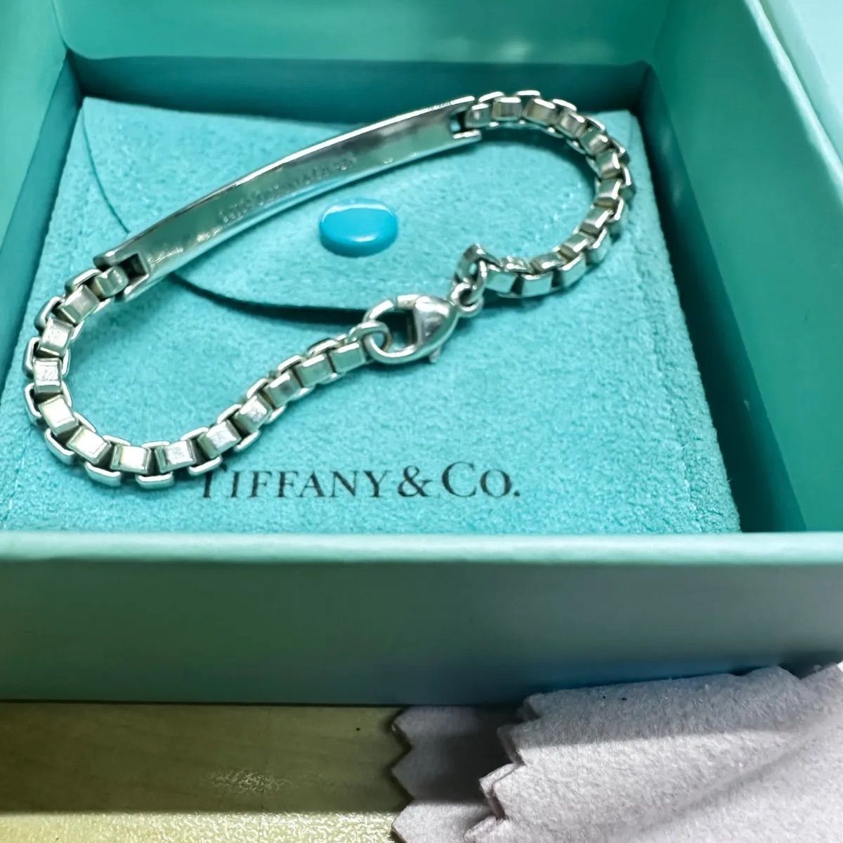 TIFFANY&Co. ティファニー ベネチアン リンク ID ブレスレット