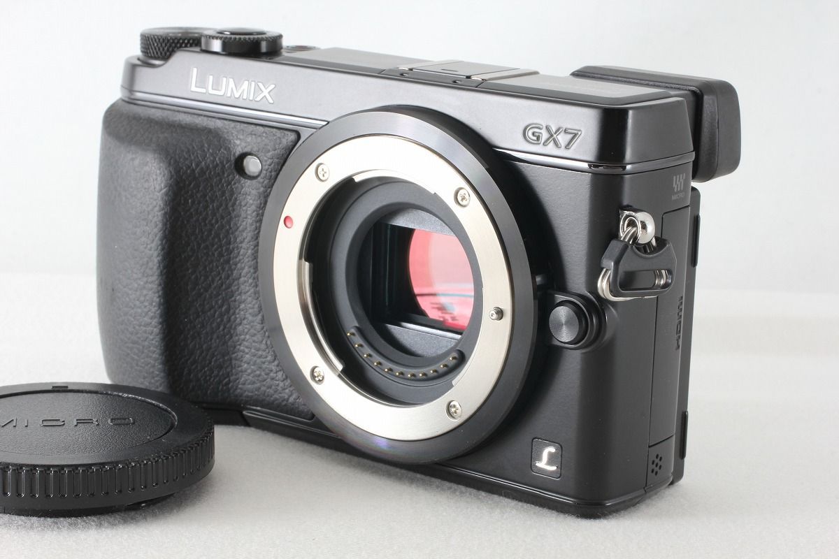 パナソニック Panasonic LUMIX DMC-GX7 ボディ ブラック 僅か1520ショット 48694