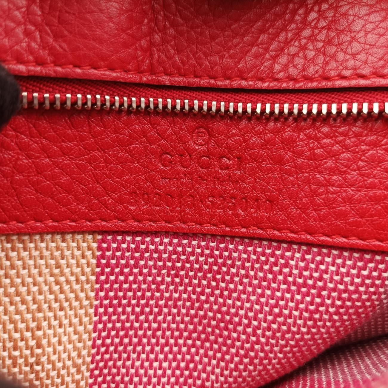 グッチGucciバンブーデイリーレッドレザー392013H018340324
