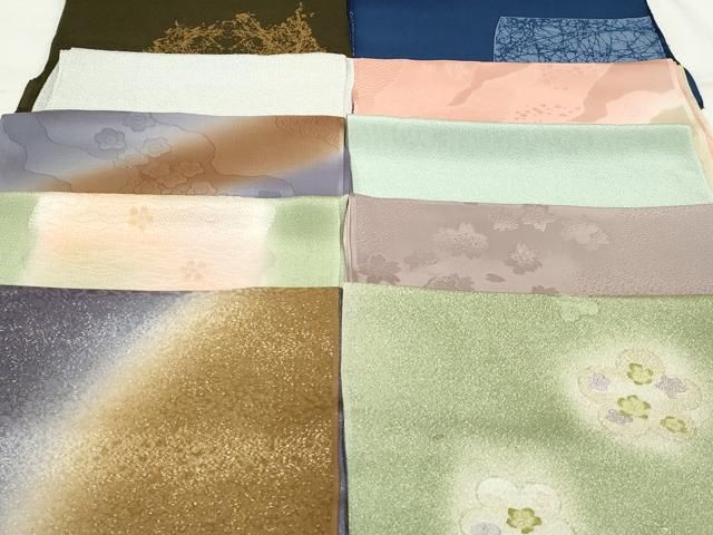 平和屋本店 和装小物 帯揚げ10枚 DZAA10929kh5