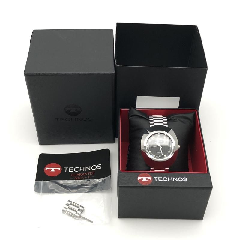 TECHNOS Rivage 腕時計 TECHNOS - 【中古】TECHNOS タングステンベゼル 腕時計 T9475GC
