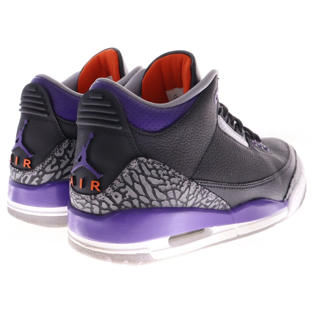 NIKE (ナイキ) AIR JORDAN 3 RETRO COURT PURPLE エアジョーダン3 