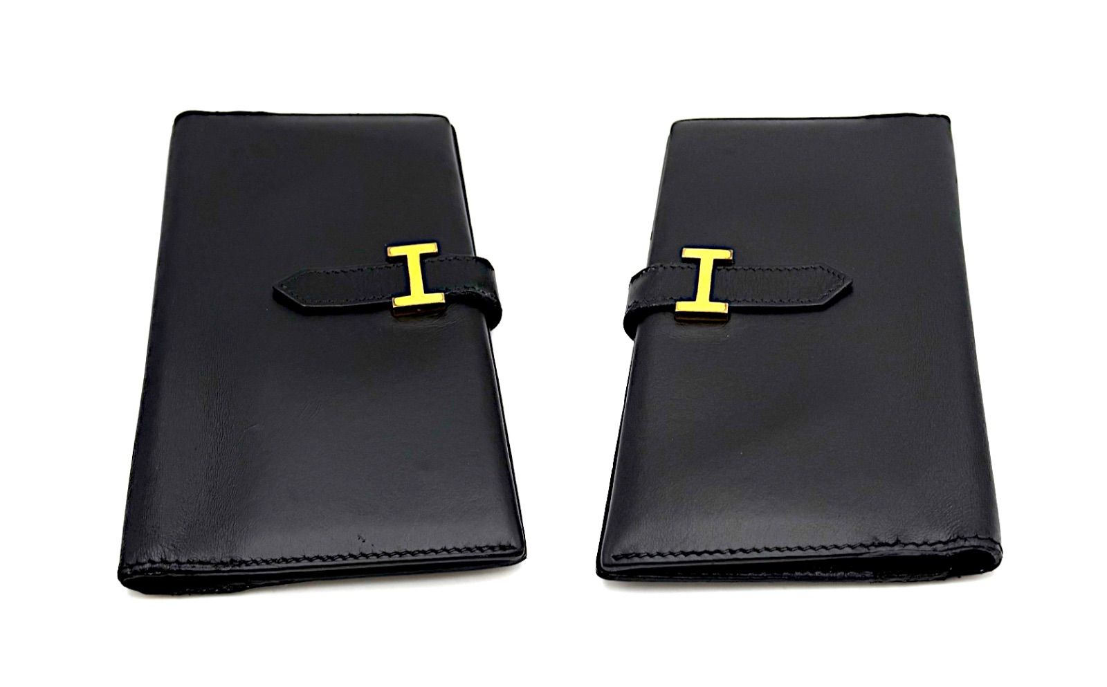 Hermes エルメス 長財布 ベアン ベアンスフレ 黒 ブラック エプソン 新