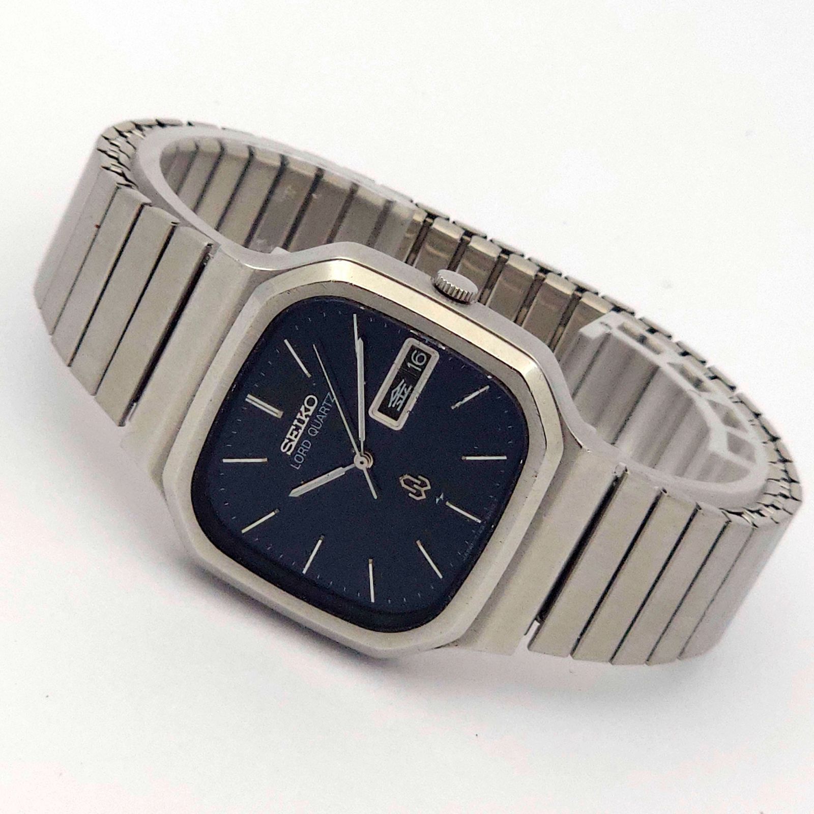 SEIKO セイコー ロードクォーツ 7143-500A QZ 動作品 濃青 - メルカリ