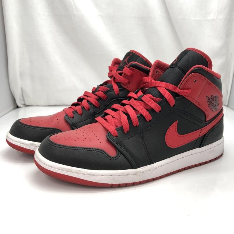 【中古】Nike Air Jordan 1 Mid Bred Toe サイズ29cm DQ8426-060 ナイキ[91]