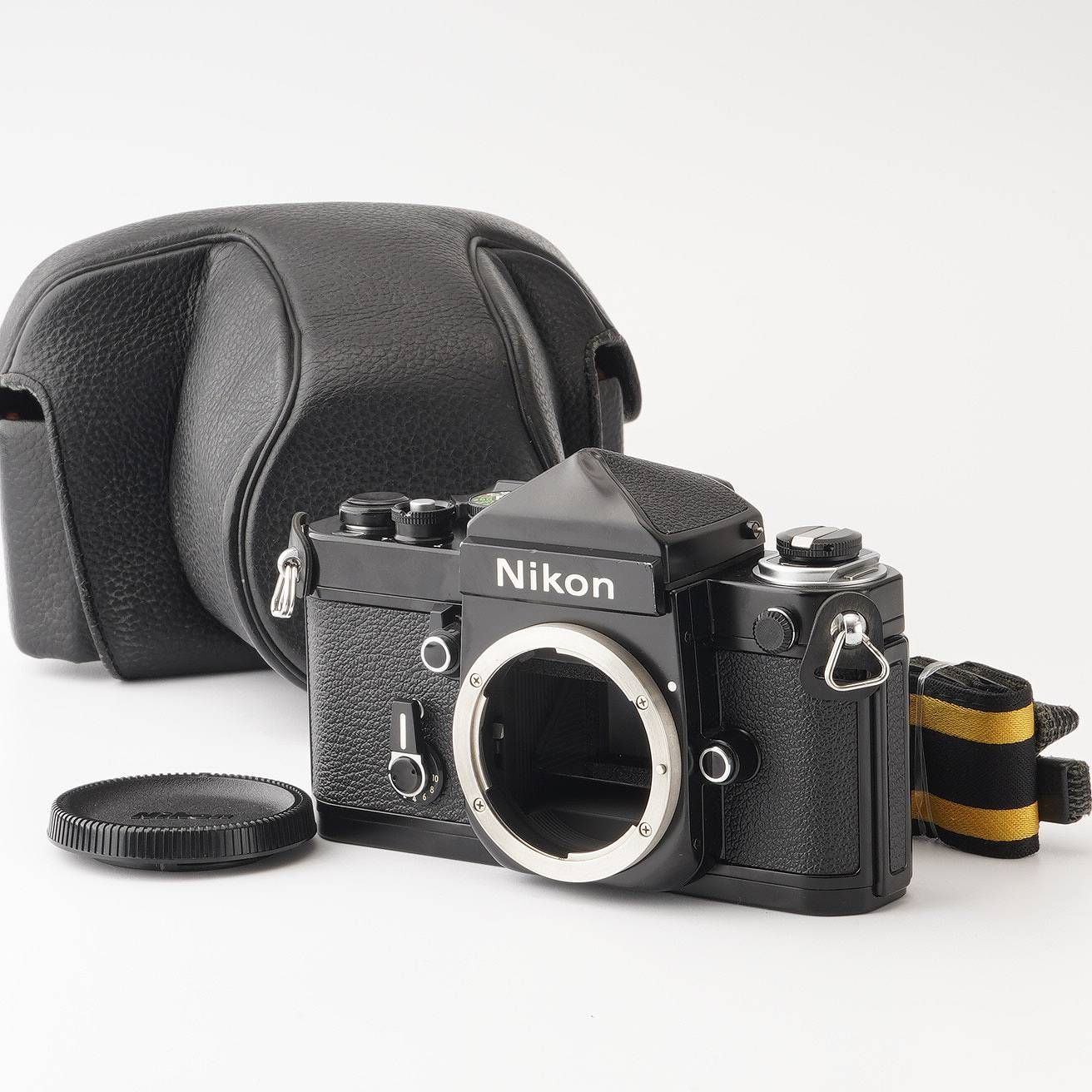 ニコン Nikon F2 アイレベル ブラック ボディ 35mm 一眼レフフィルムカメラ - メルカリ