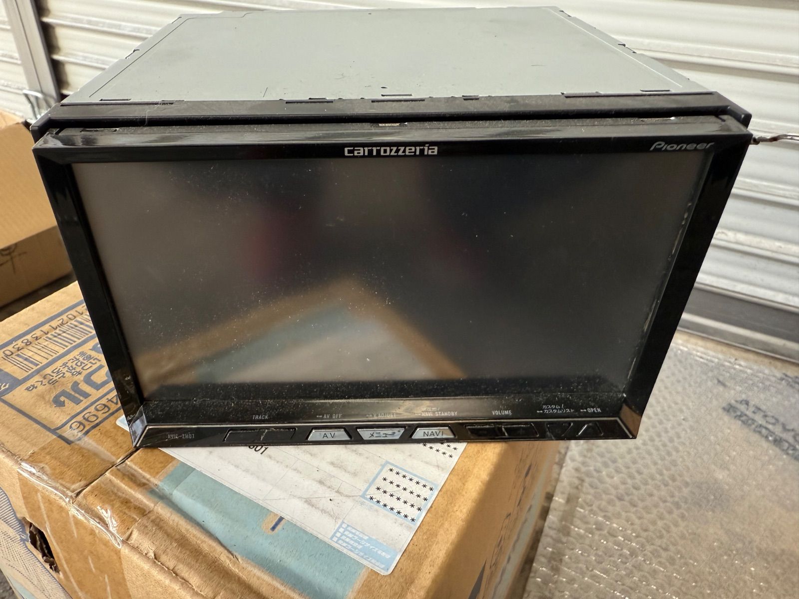 8-27★carrozzeria/カロッツェリア【AVIC-MRZ066】メモリーナビ フルセグ内蔵★地デジ CD CD-R★2013年データ★中古品 カロッツェリアナビAVIC-ZH07 Carrozzeria カロッツェリア HDDナビ