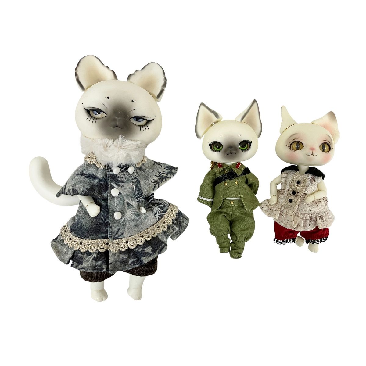 DOLK DEAR MINE PICASSO Bitter キャット ドール おまとめ 3体セット ドルク ジャンク O10467020