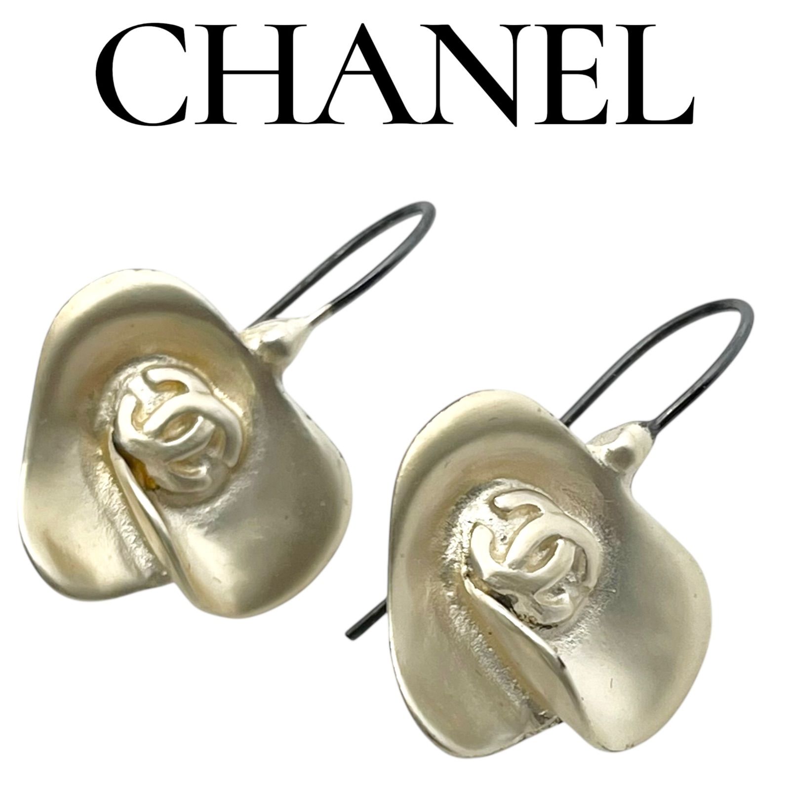 シャネルCHANEL ピアス フラワーモチーフ 花 レディース 5D726