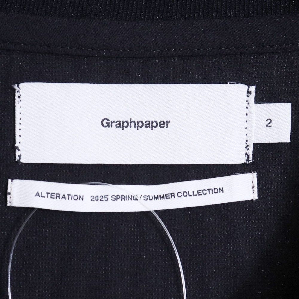 GRAPHPAPER PERTEX Equilibrium S/S Tech Pullover サイズ2 ブラック