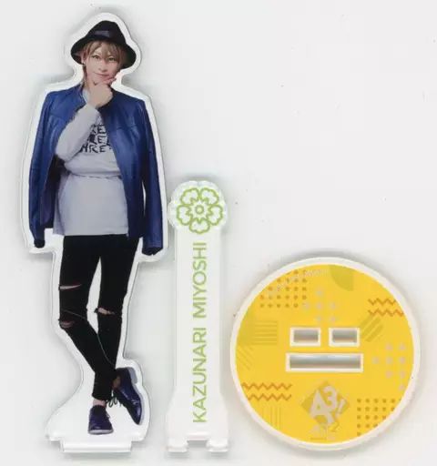 MANKAI STAGE『 A3! 』 　三好一成（スタンド）　　／エーステ フォーライ エーステ アクリルスタンド3点 三好一成 赤澤燈 MANKAI