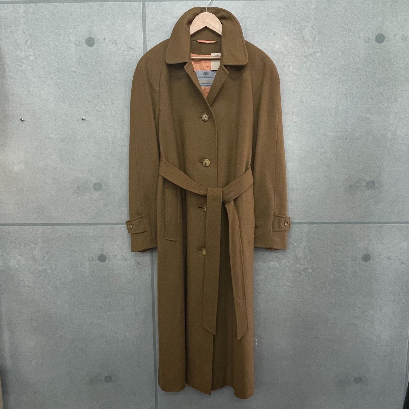 Aquascutum MADE IN ENGLAND カシミヤ100%コート Aquascutum
