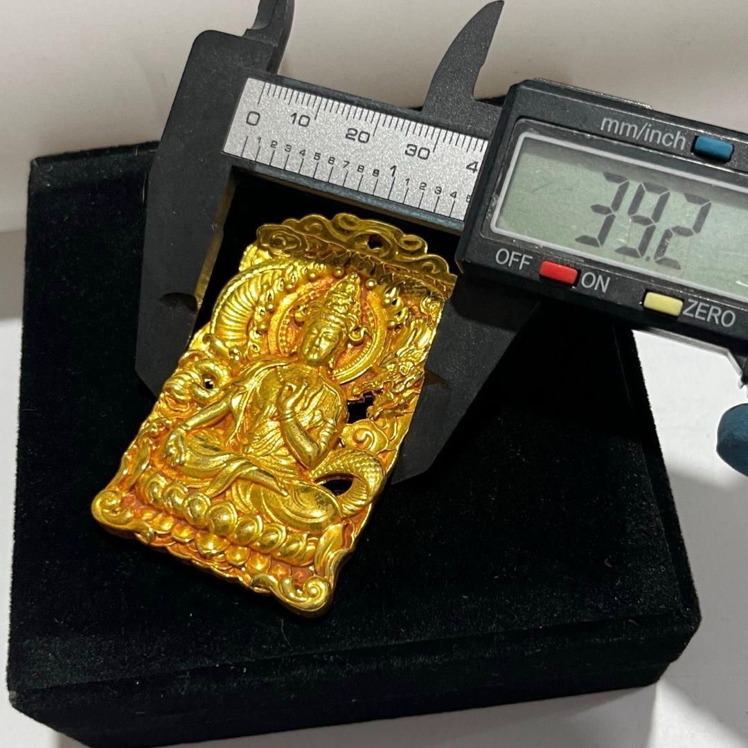 銅 細工 御龍観音菩薩弔り下げ 八大守護神方牌 開運 辟邪 工芸品