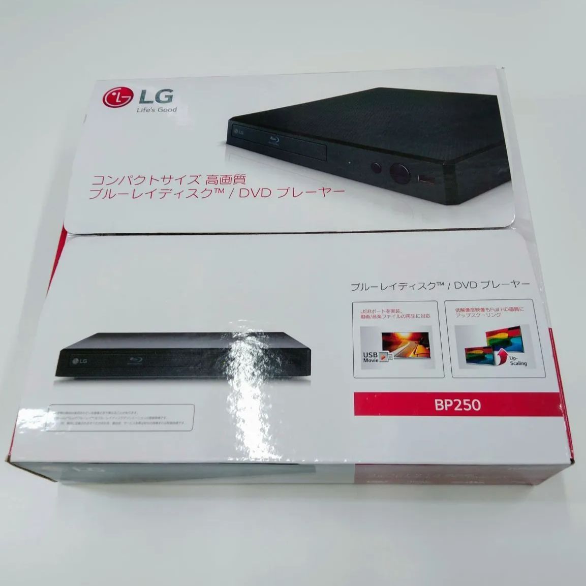 未使用】LG BP250 ブルーレイ・DVDプレーヤー （SNA）240020804505c 