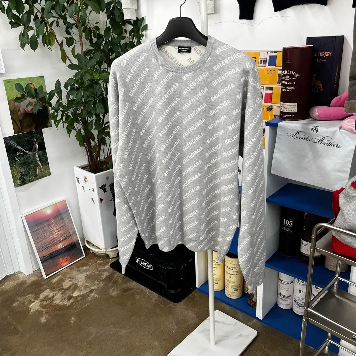 BALENCIAGA(バレンシアガ) ロゴ ニット セーター スウェット BALENCIAGA(バレンシアガ) ロゴ ニット セーター スウェット