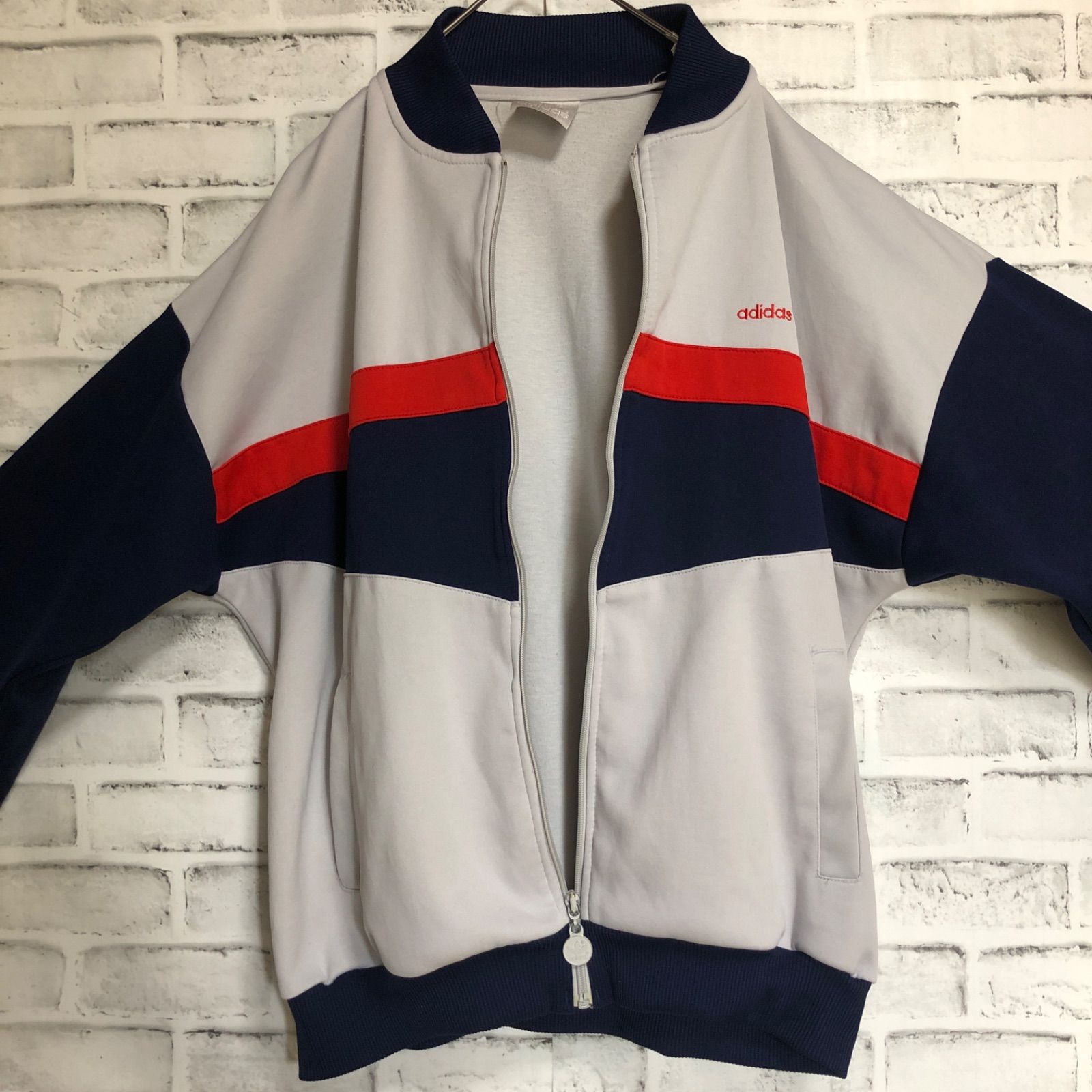 adidas - 80s⭐️adidas トラックジャケット XL 刺繍トレ
