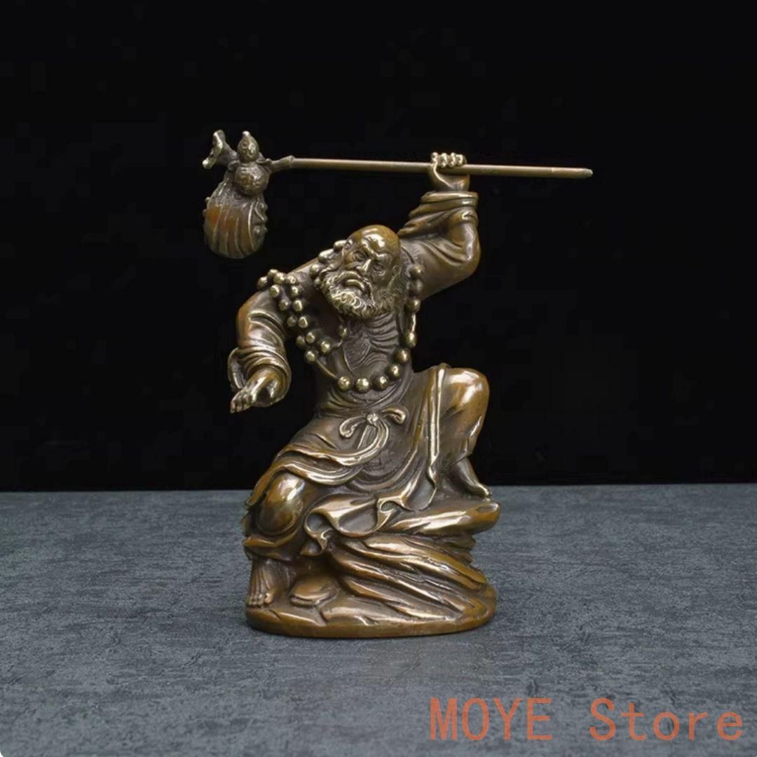 銅器 仏像 達磨祖師銅像 羅漢達磨仏像 彫刻 置物 開運 風水 工芸品 装飾品 銅器 仏像 達磨祖師銅像 羅漢達磨仏像 彫刻 置物 開運 風水 工芸品 装飾品