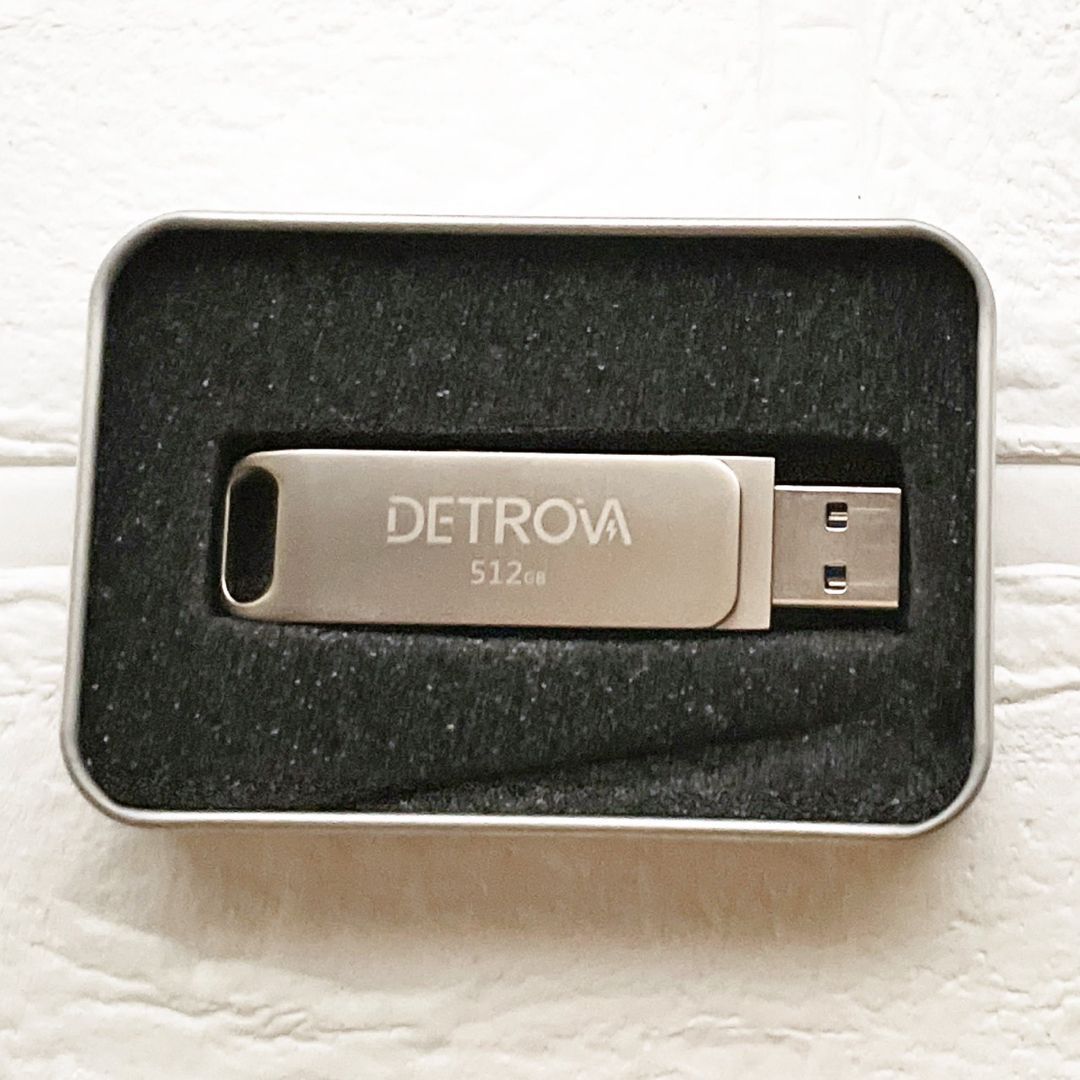 DETROVA USB メモリ 512GB USBメモリ USB3.0メモリー