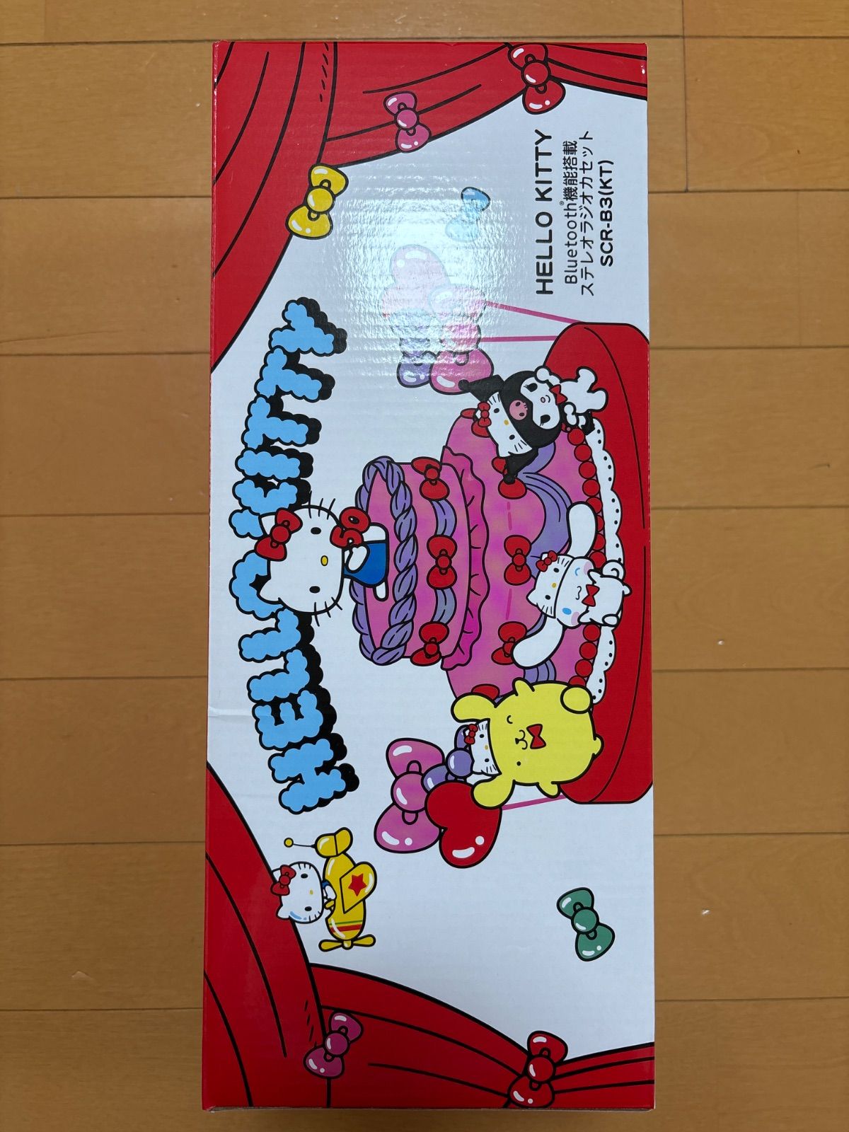 新品】サンリオ ハローキティ50周年 Bluetooth機能搭載ステレオラジオ
