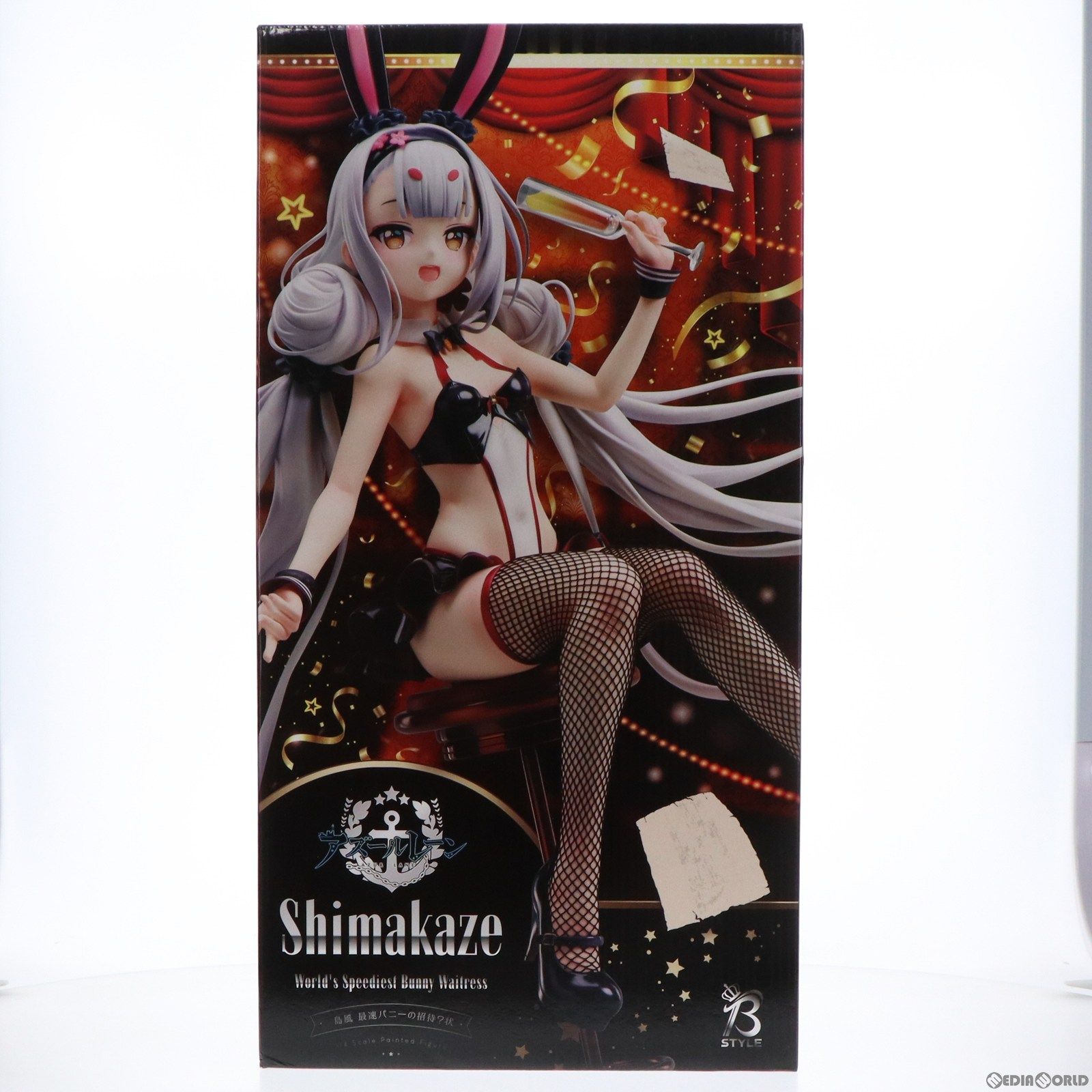 B-Style 島風(しまかぜ) 最速バニーの招待？状 アズールレーン 1/4