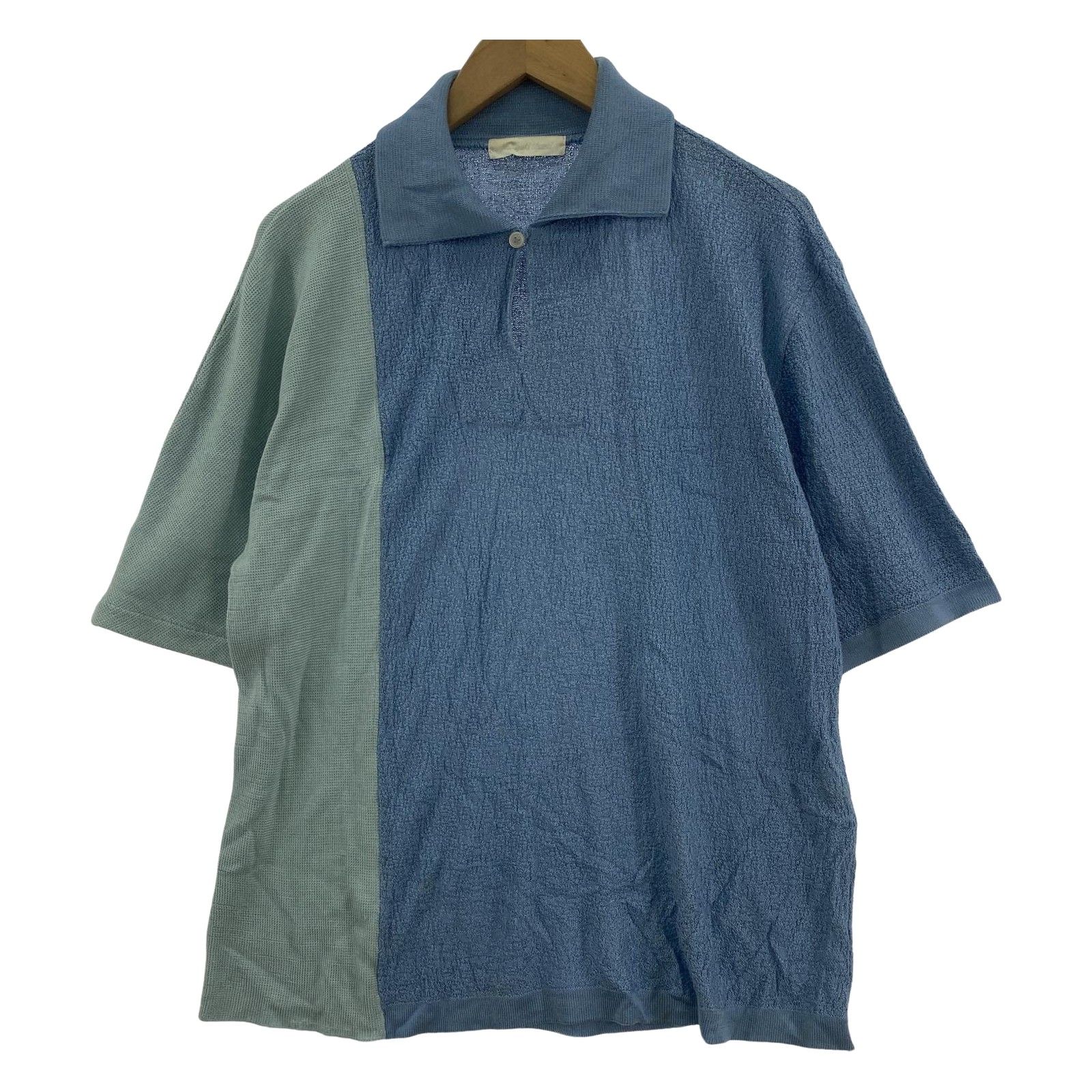 Nobuyuki Matauiノブユキ マツイポロシャツ size2 青系