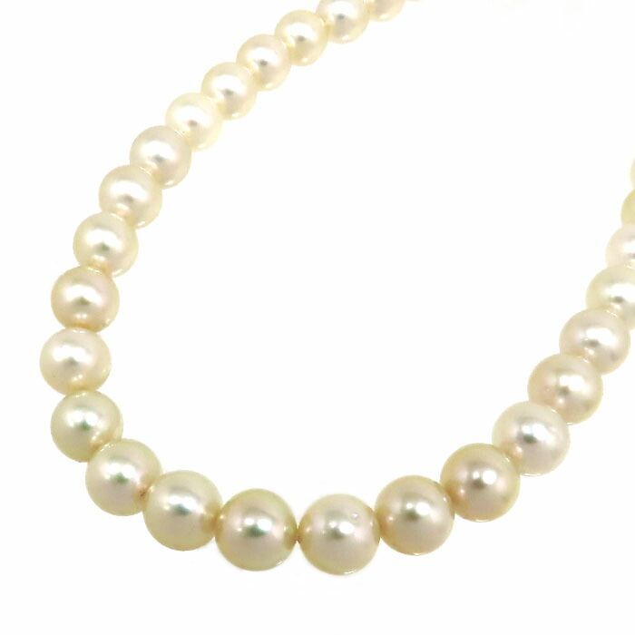 ⭐️未使用級⭐️TASAKI パールネックレス TASAKI タサキ パール ダイヤ ネックレス K18YG 750 イエロー