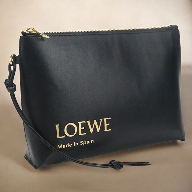 ロエベ LOEWE クラッチバッグ メンズ LO83949 エンボス Tポーチ