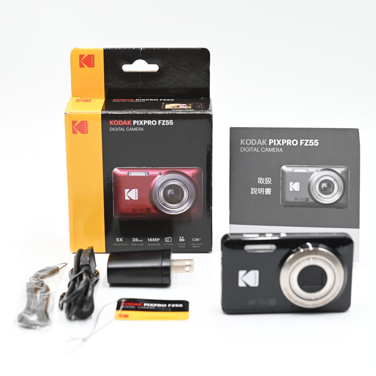 KODAK PIXPRO FZ55 DIGITAL CAMERA デジタルカメラ-