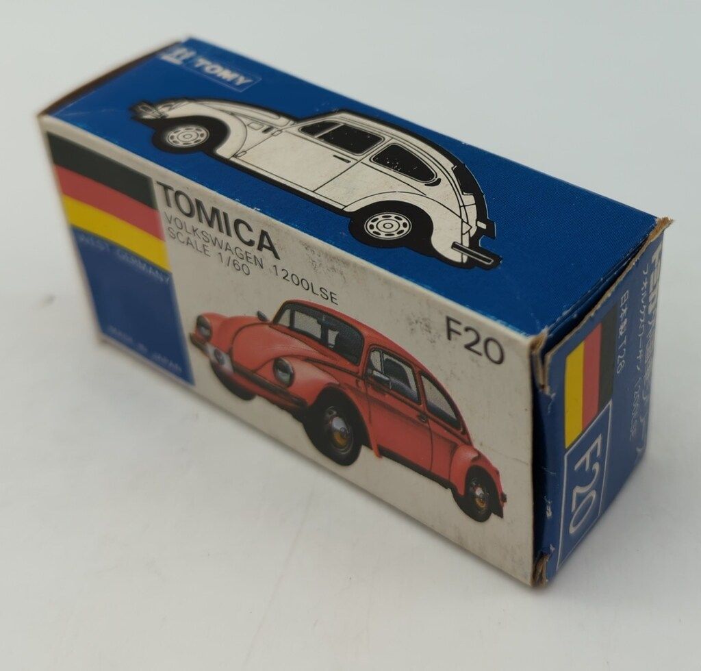 トミー トミカ青箱日本製 フォルクスワーゲン 1200LSE/銅メッキ