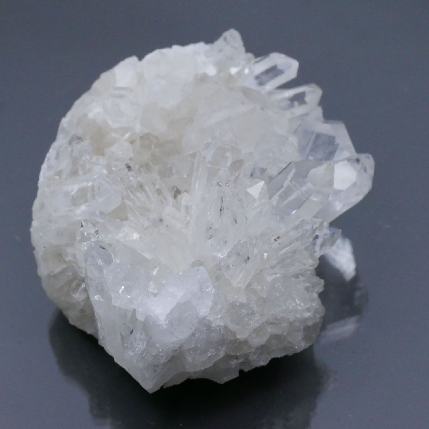 四川省産 菊花水晶 クラスター 1点物 約139g 天然石・置き物