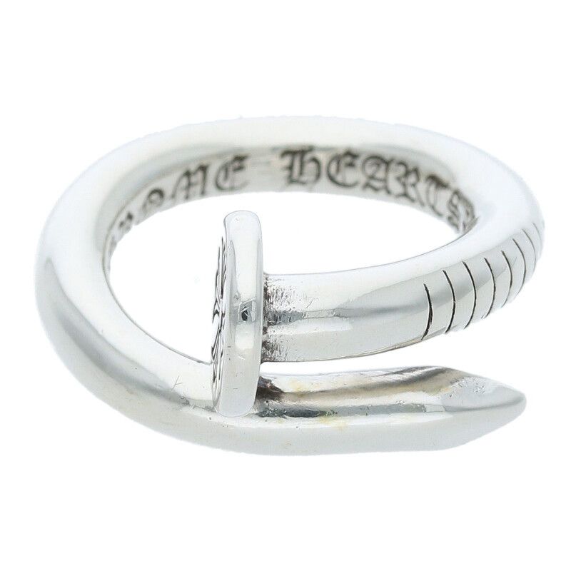 クロムハーツ NAIL FLAT/ネイルフラット シルバーリング メンズ 4号