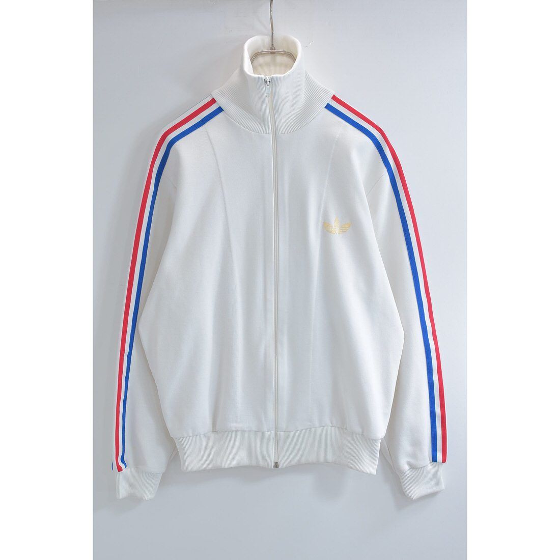 70s デサント社製 adidasアディダス トリコロールカラー トラック 