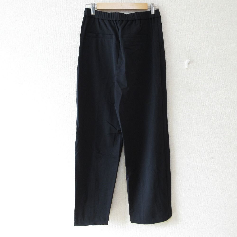 ♥ MACKINTOSH マッキントッシュ ピーチスキンジャージワイドパンツ スラックス G7R15266 大きいサイズ 44 ネイビー レディース 古着