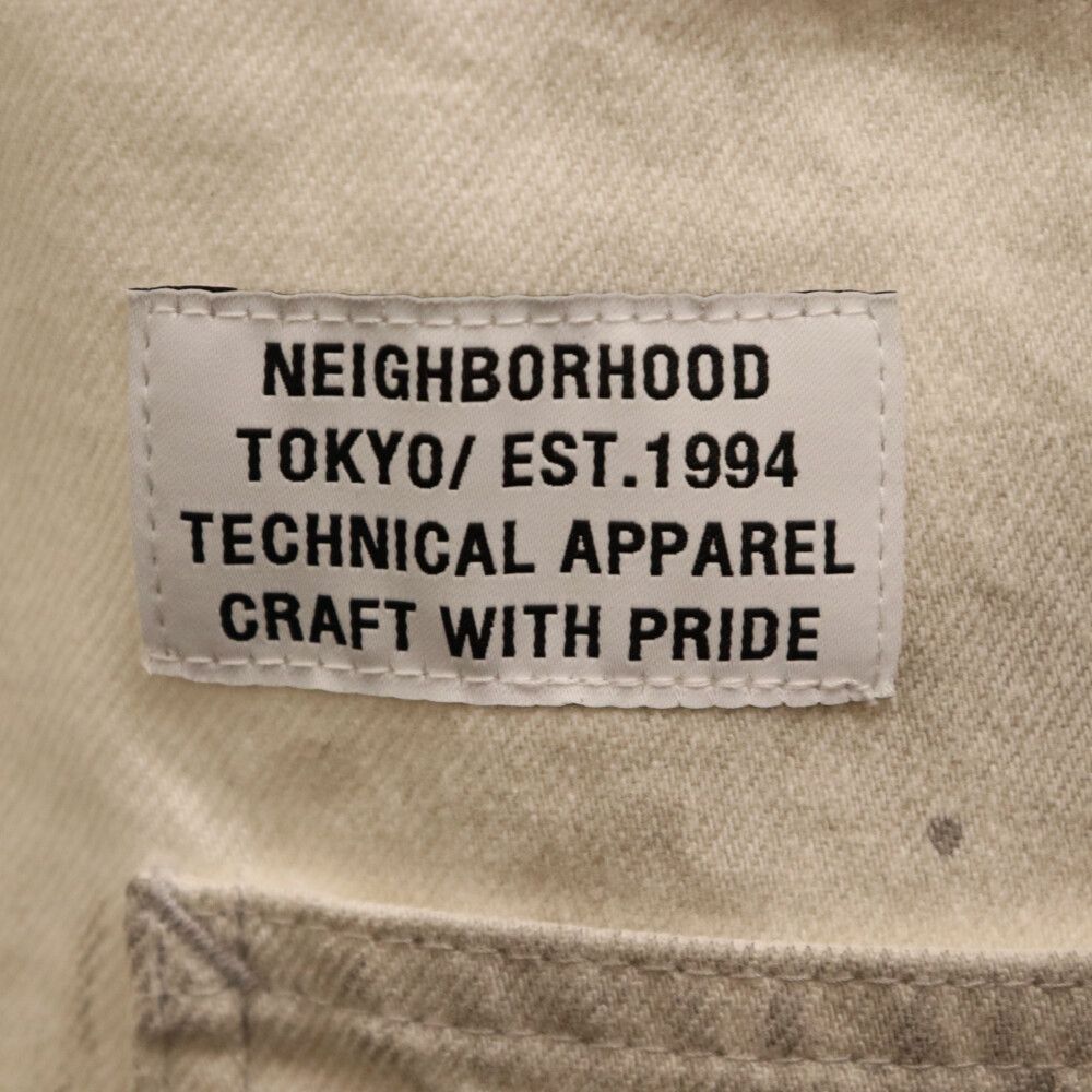 NEIGHBORHOOD (ネイバーフッド) 22AW WHITE COVERALL JACKET