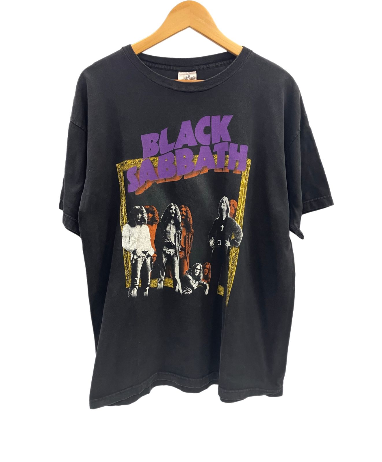 バンド band 90's 90s CRONIES BLACK SABBATH World Tour Tee ブラックサバス ツアーT XL Tシャツ ブラック LLサイズ 101MT-3418