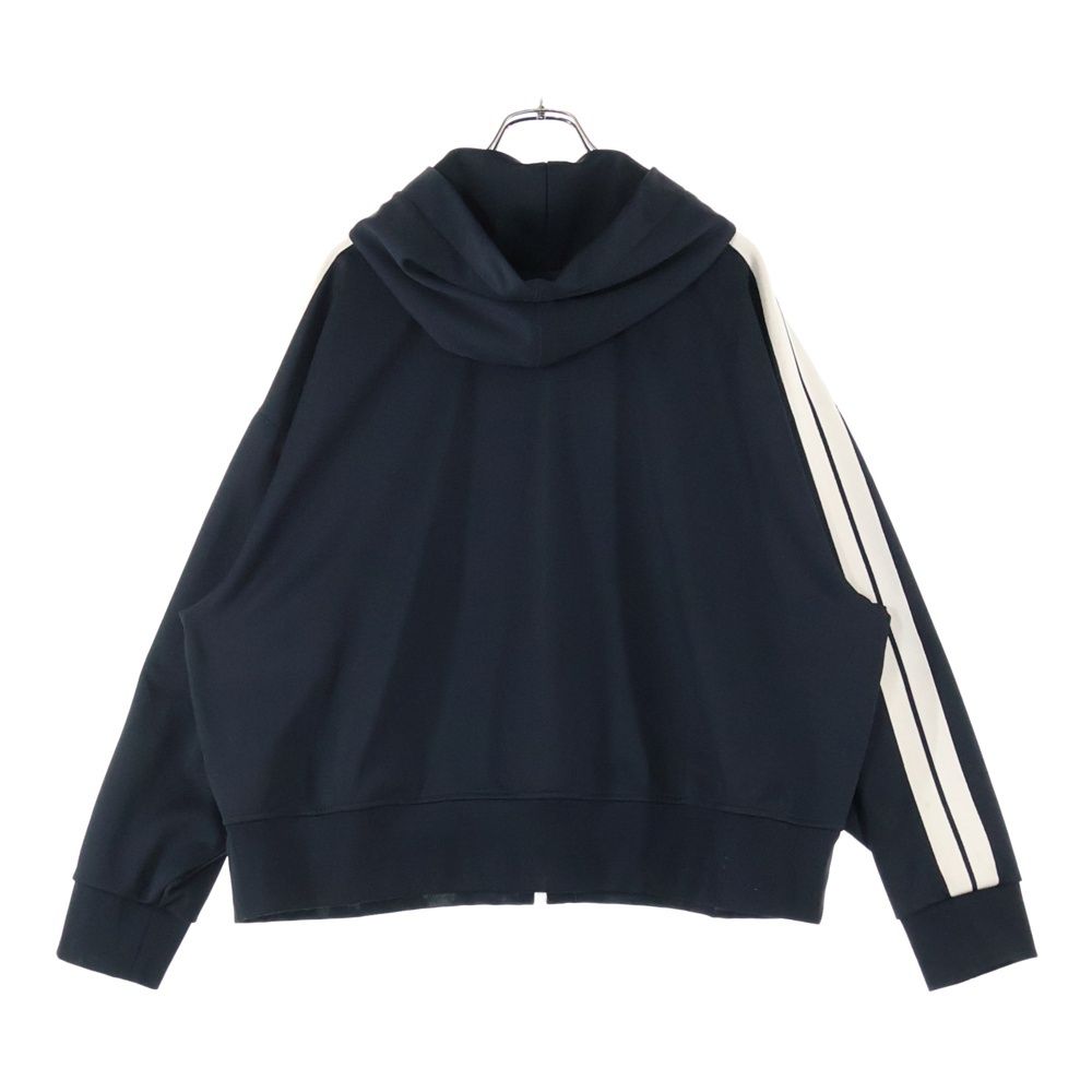 Palm Angels パームエンジェルス 23SS Zip Hoodie Track Jacket ジップアップ フーディトラックジャケット ブラック PMBD051S23FAB001