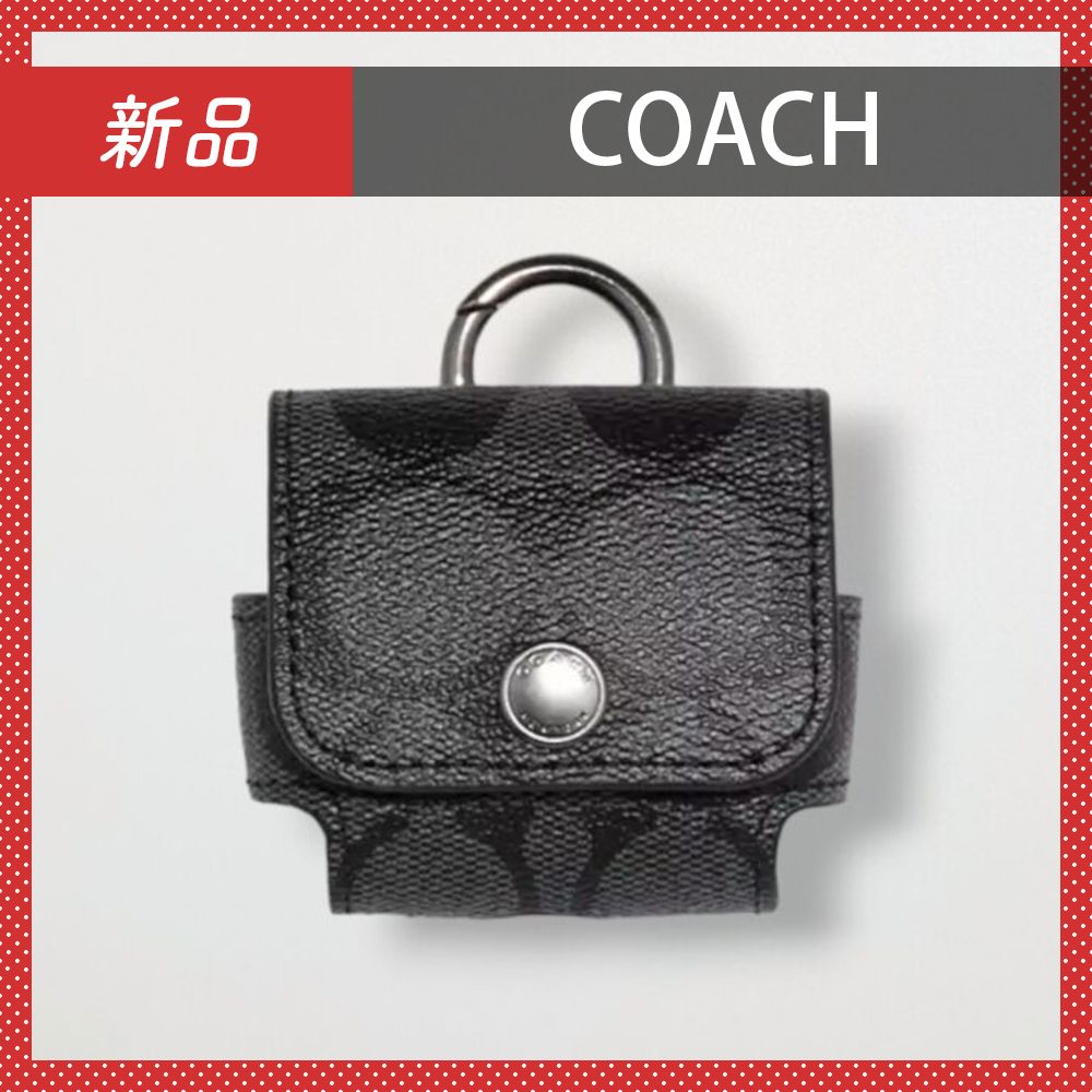 コーチ COACH AirPodsケース ケース シグネチャー キャンバス 【公式通販】