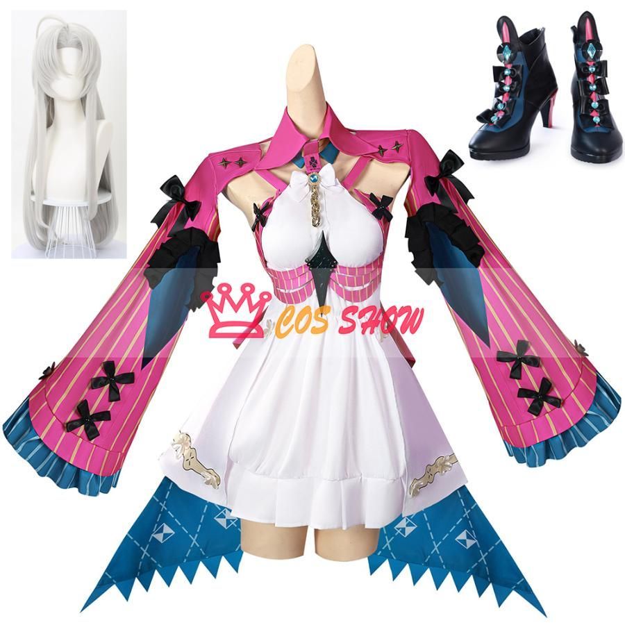 原神 げんしん 鳴潮 カルロッタ コスプレ衣装 ウィッグ靴追加 cosplay 仮装 イベント ステージ服 舞台 ハロウィン クリスマス