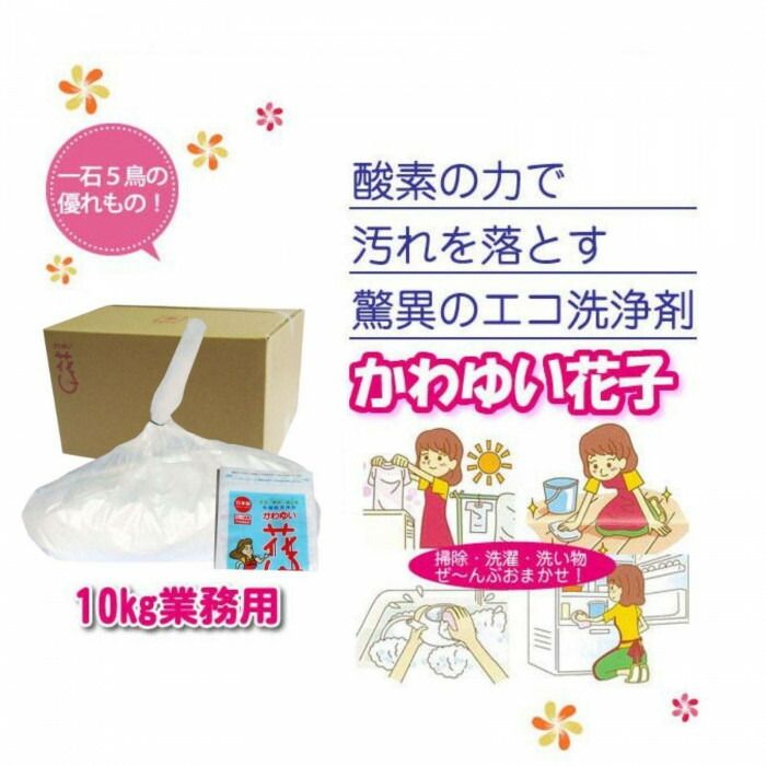 酸素系多目的洗剤 花子 10kg 業務用