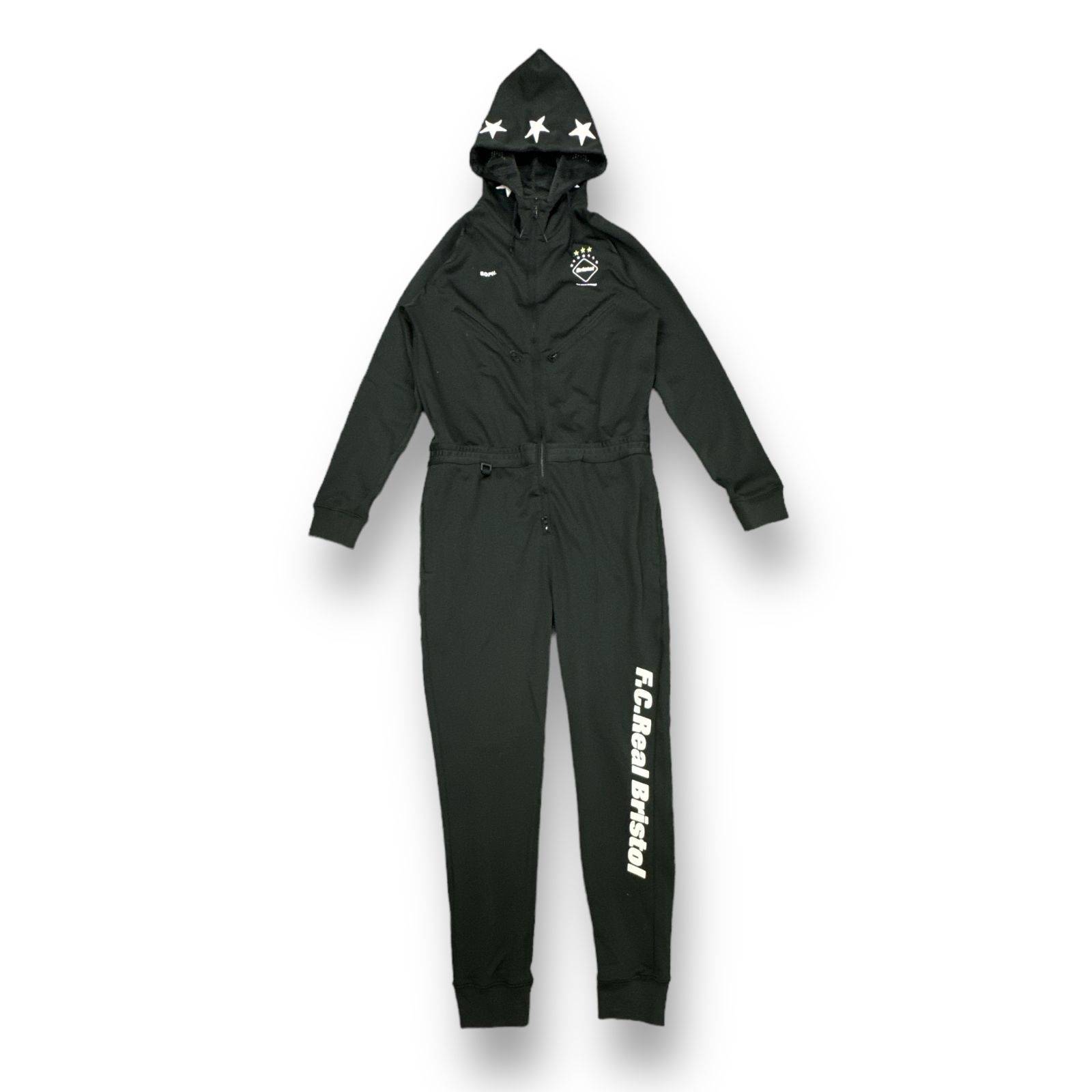 定価41800円 F.C.Real Bristol 17SS ALL IN ONE フードスター ジャージ オールインワン つなぎ ブリストル L 67859A2