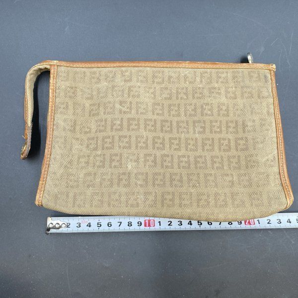 G0827 希少 FENDI オールドフェンディ ポーチ クラッチバッグ