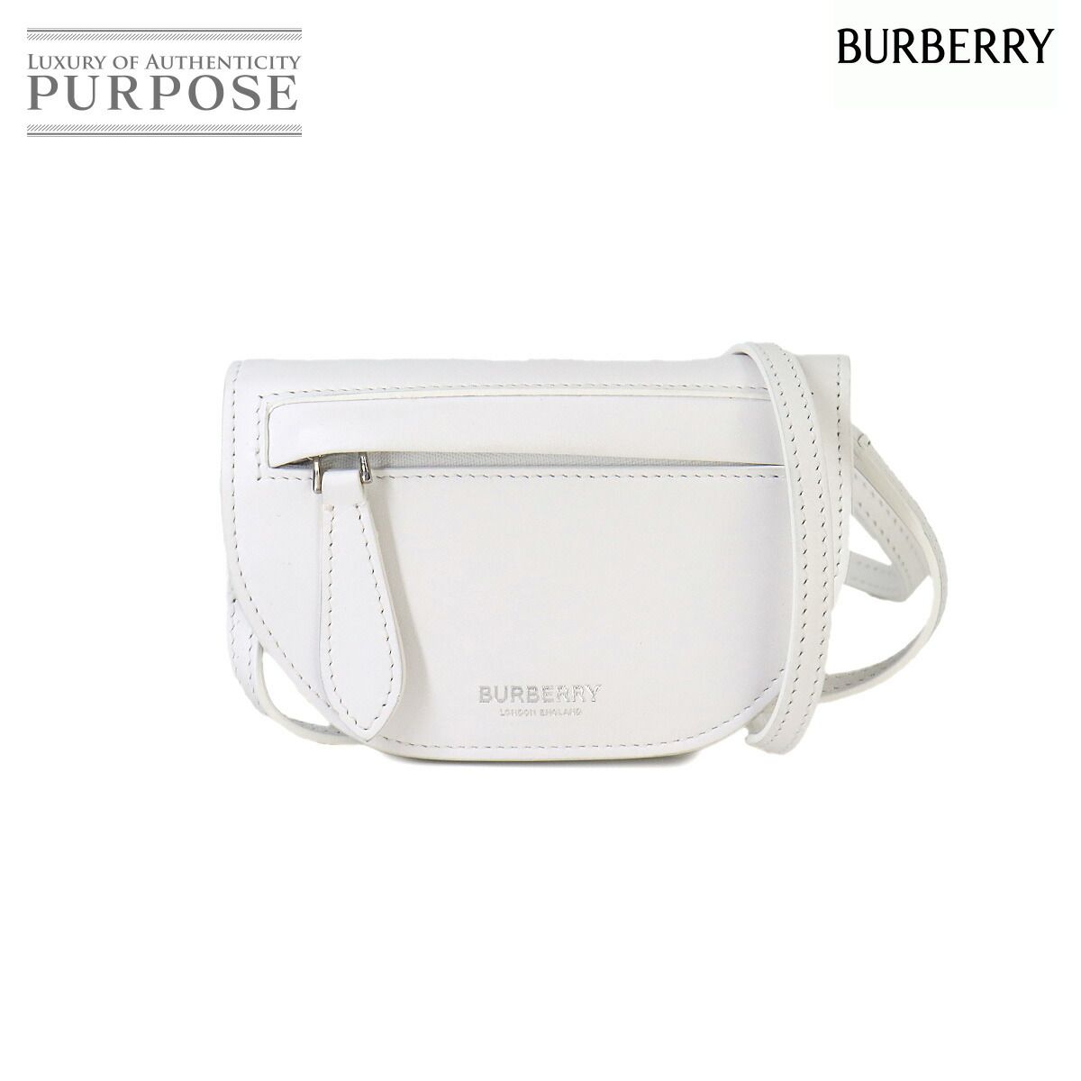 未使用 展示品 バーバリー BURBERRY ミニ オリンピア マイクロ  