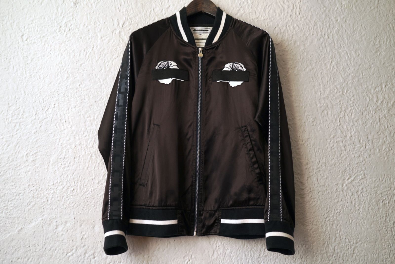 17SS SILENCE スカジャン ブルゾンジャケット / ANREALAGE 17SS SILENCE スカジャン ブルゾンジャケット / ANREALAGE